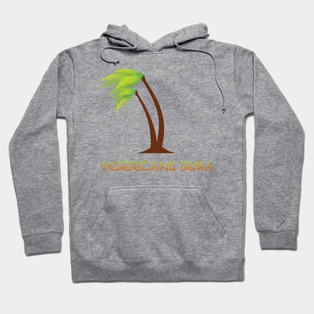 Hurricane Irma Hoodie by thetruetee